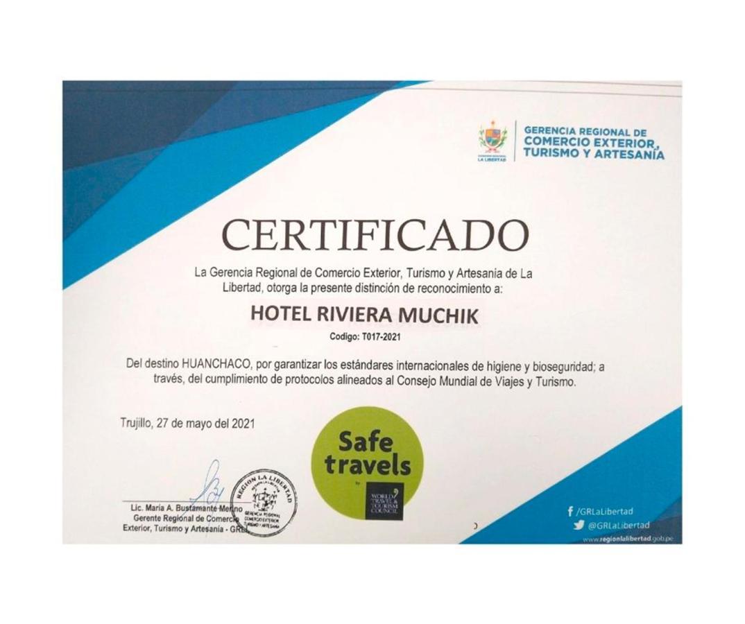 Hotel Riviera Muchik Huanchaco Exterior foto